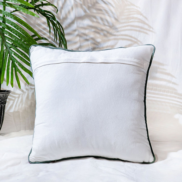 Wildberry - Hand Embroidery Botanical Pillow